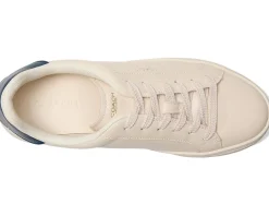 COACH High Line Leather Sneaker Deep Blue/Chalk Clearance