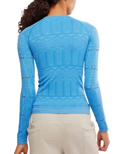 FP Movement High Road Long Sleeve Layer Light Cobalt Best