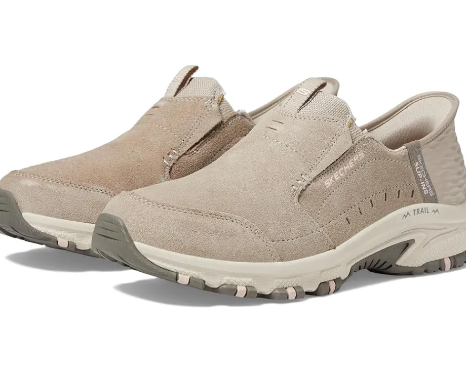 SKECHERS Hillcrest - Sunapee Hands Free Slip-Ins Taupe Clearance