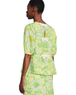 Women Lilly Pulitzer Hisli Short Sleeve Top