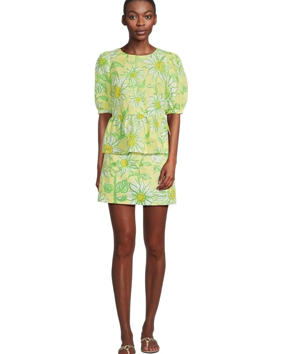 Women Lilly Pulitzer Hisli Short Sleeve Top