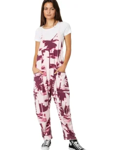 FP Movement Hot Shot Onesie Printed Printed Palm Beach Pink Best
