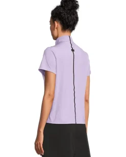 Jamie Sadock Icon Short Sleeve Polo Lilac Purple Sale