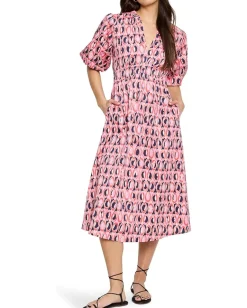 Women NIC+ZOE Ikat Rings Mary Dress