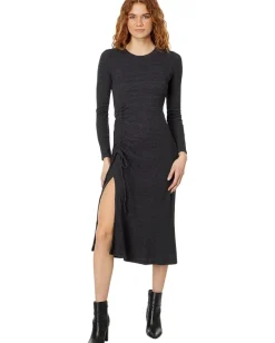 Women Michael Stars Ilia Ruched Tie Maxi