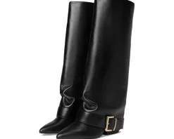 Steve Madden Illuzion Black Leather Sale