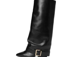 Steve Madden Illuzion Black Leather Sale