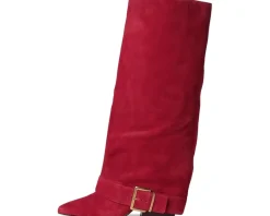 Steve Madden Illuzion Red Suede