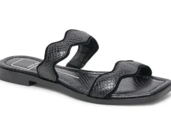 Dolce Vita Ilva Low Onyx Embossed Leather Online