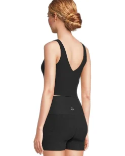 Beyond Yoga Impulse Cropped Tank Black Onyx Clearance