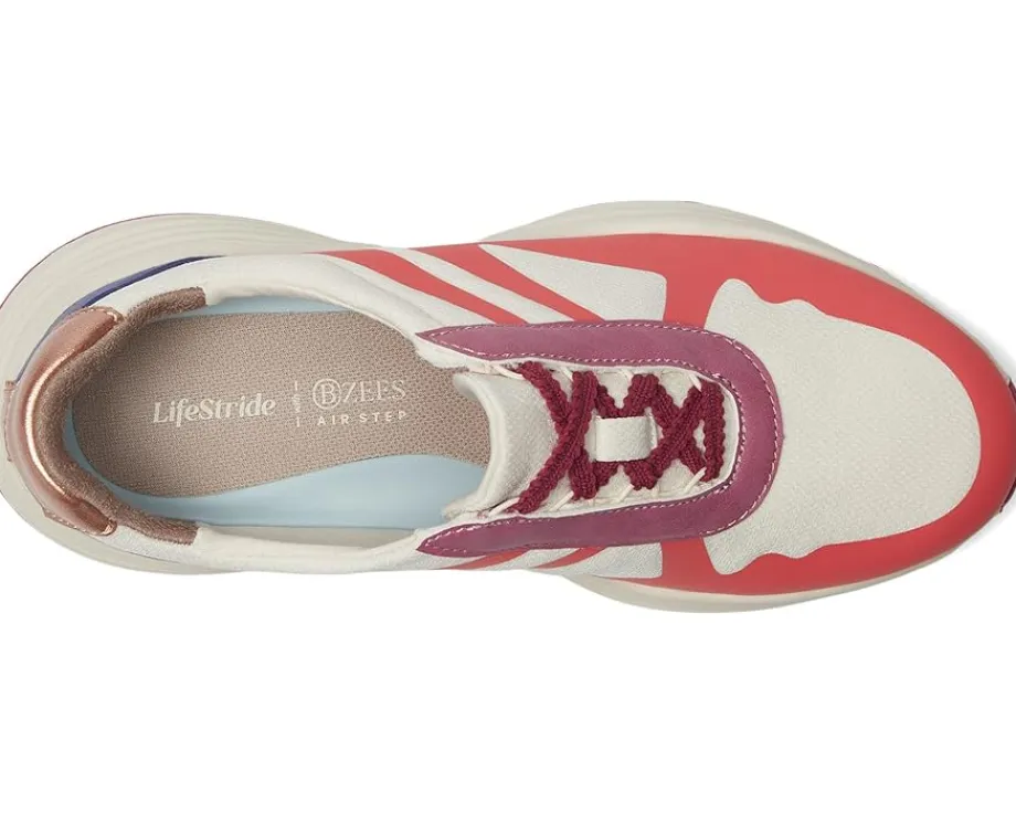 LifeStride Impulse Slip On Shoes Coral Beach/Skipper Blue