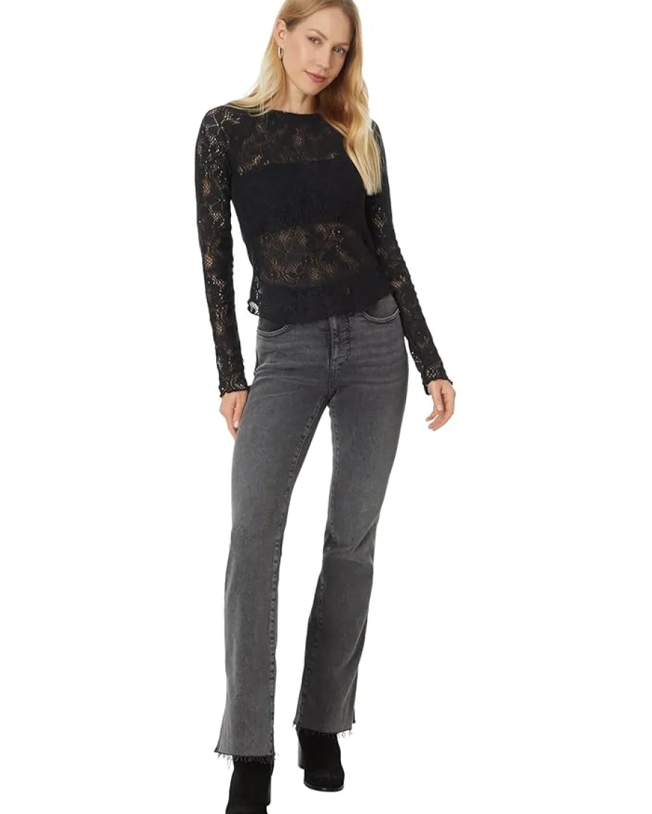 Free People In The Meadow Tee Black Hot