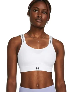 Under Armour Infinity High Impact Sports Bra White/Black Best