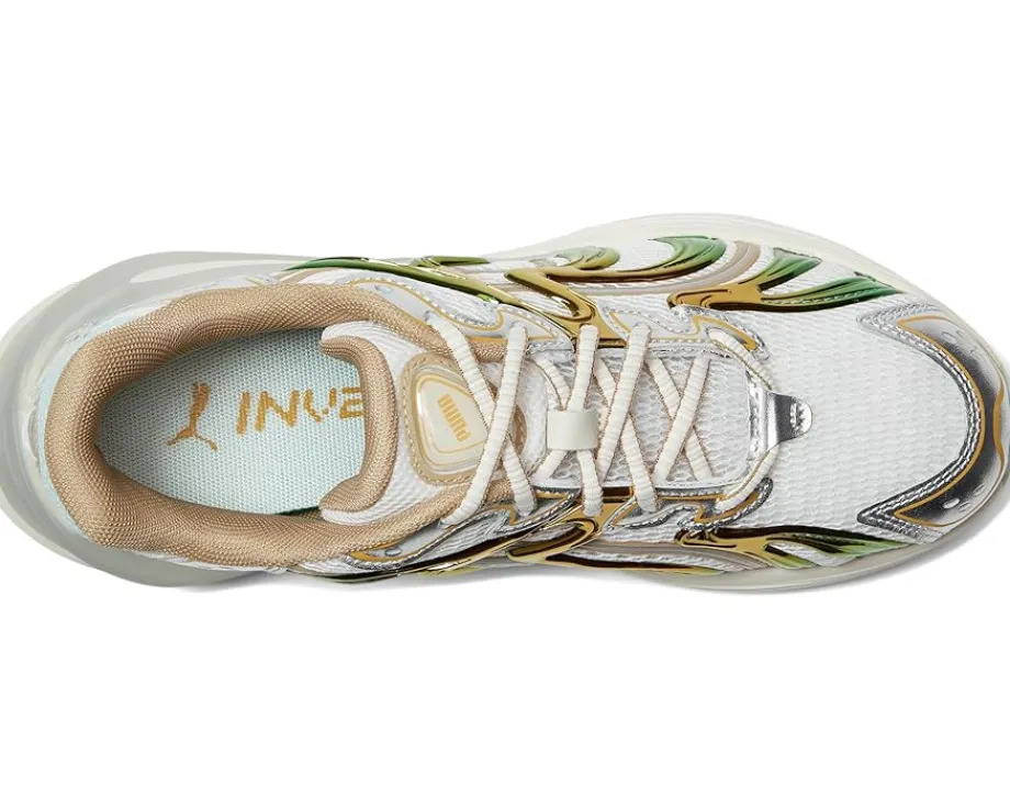 PUMA Inverse Sneakers Warm White/Archive Gold Hot