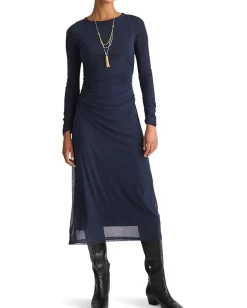 Madewell Irina Dress Mesh Classic Navy Outlet