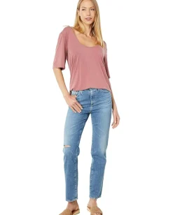 Splendid Irvine Tee Sienna Hot