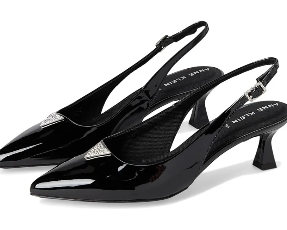Anne Klein Iset Black Patent Discount