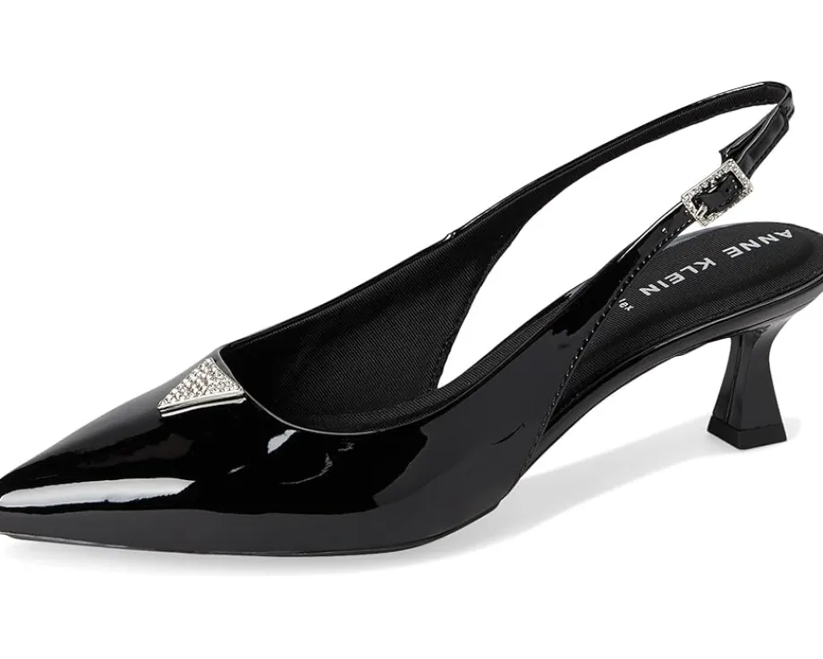 Anne Klein Iset Black Patent Discount