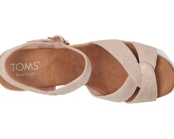 TOMS Isla Pale Rose Suede Sale