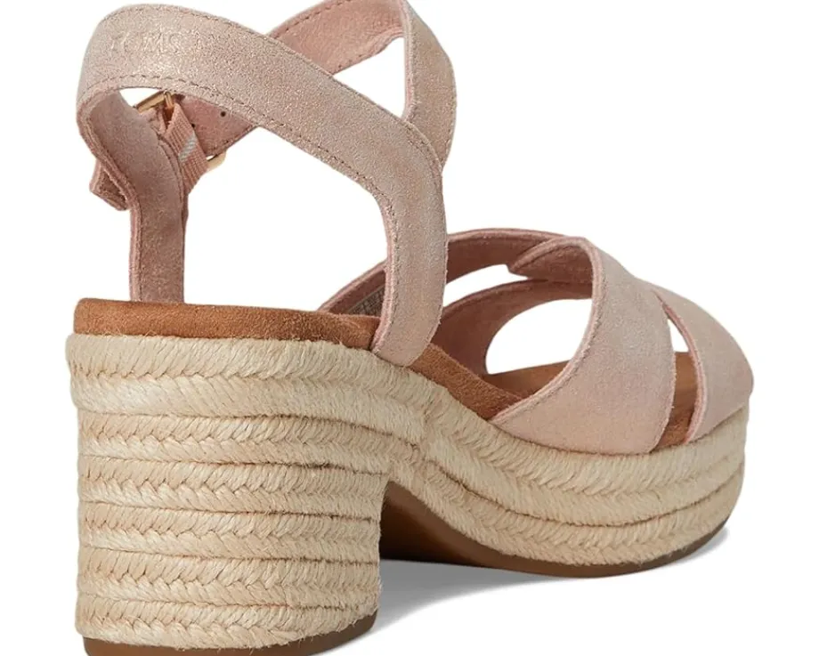 TOMS Isla Pale Rose Suede Sale