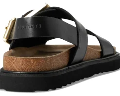 AllSaints Isla Sandal Black Outlet