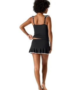 Women Tommy Bahama Island Cays Cabana Ruffle Tankini