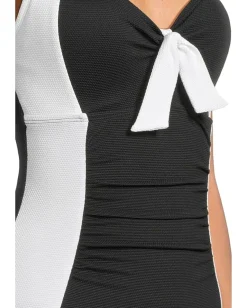 Tommy Bahama Island Cays Color-Block Tie One-Piece White Online