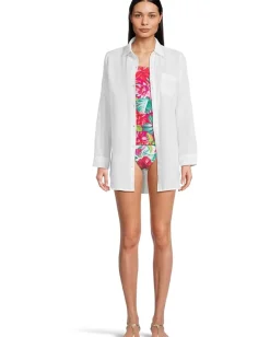 Tommy Bahama Island Cays Fiesta Rev Tankini White Rev Outlet