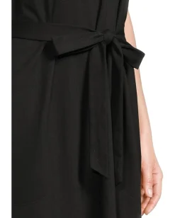 Tommy Bahama Islandscape Jersey Midi Dress Black New