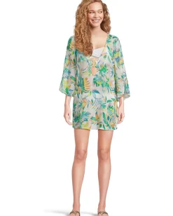Women BECCA Isle Verde Chiffon Tunic