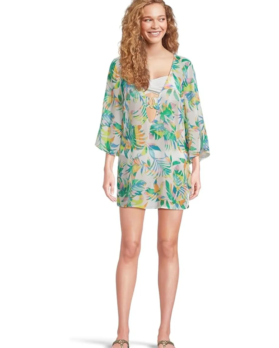 Women BECCA Isle Verde Chiffon Tunic
