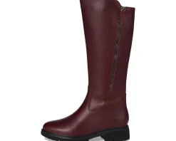 Rockport Ivette Dark Red Leather