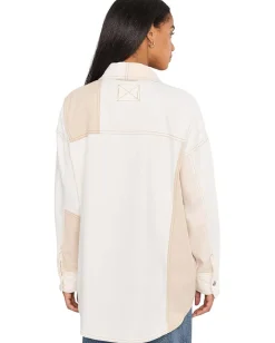 Women Free People Ivory Mountain Roads Shirt