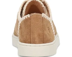 Frye Ivy Crochet Low Lace Sneaker Almond Clearance
