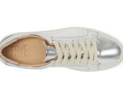 Frye Ivy Low Lace Silver Discount