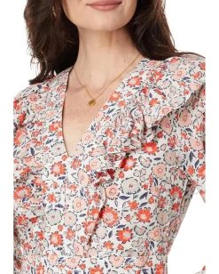 Vineyard Vines Ivy Ruffle Dress Floral Multi/Stone