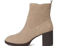 Johnston & Murphy Izzie Bootie Taupe Hot