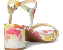 Naturalizer Izzy Sunlight Yellow Floral Leather Clearance