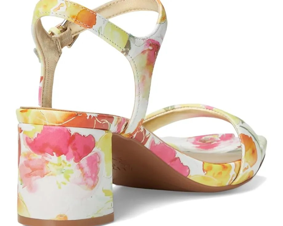 Naturalizer Izzy Sunlight Yellow Floral Leather Clearance