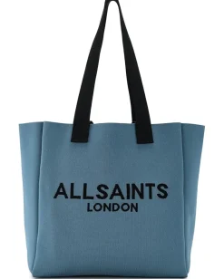 AllSaints Izzy E/W Tote Steel Blue