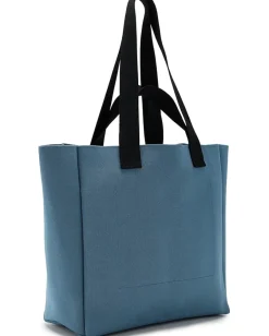 AllSaints Izzy E/W Tote Steel Blue
