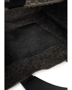 AllSaints Izzy Fzzy Leppo Tote Leopard Brown