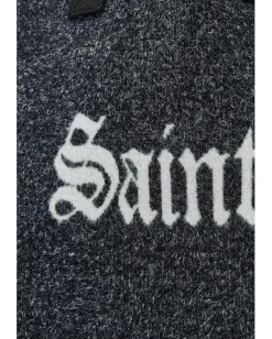 AllSaints Izzy Fzzy Saint Tote Black Discount