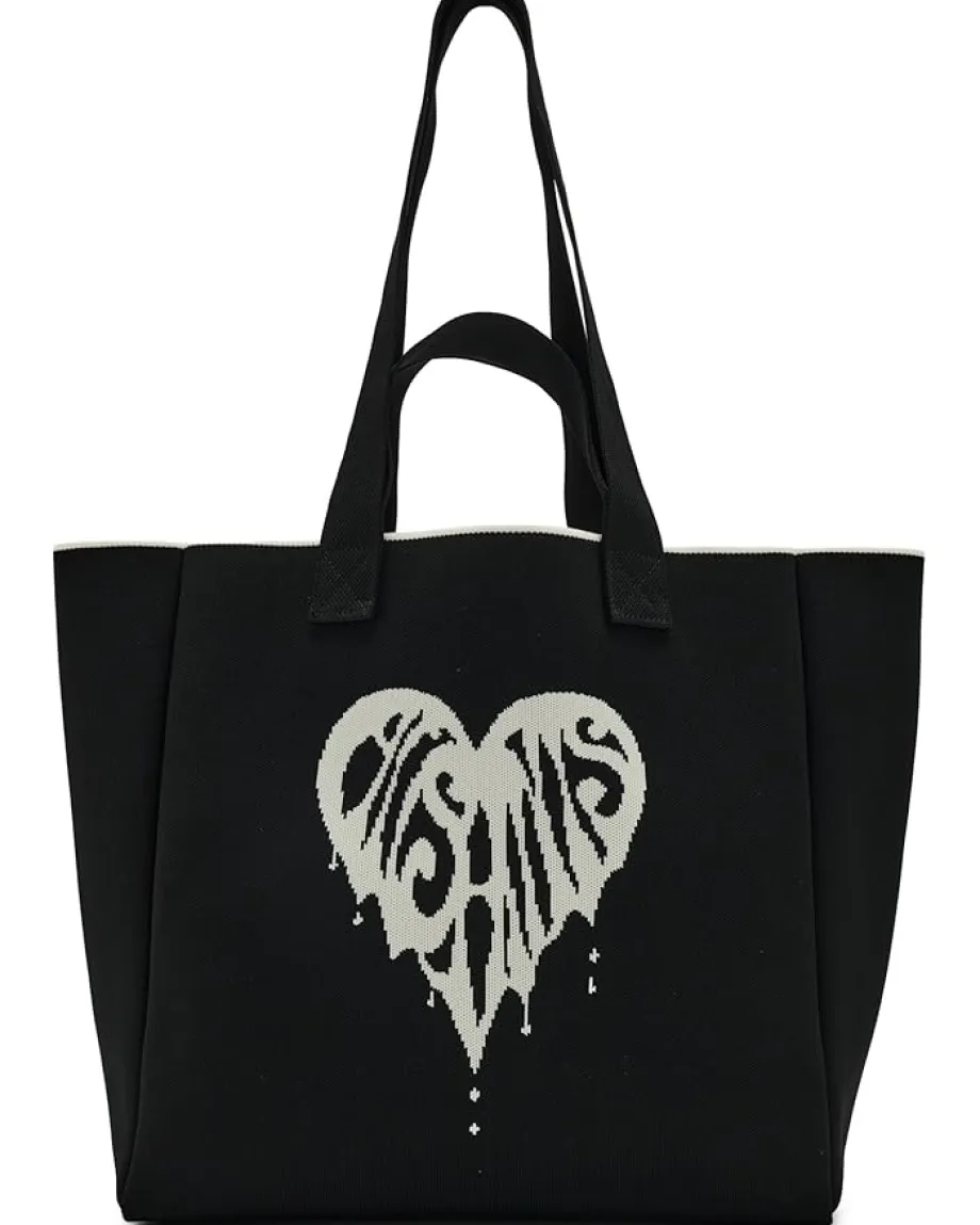 Women AllSaints Izzy Heart E/W Tote