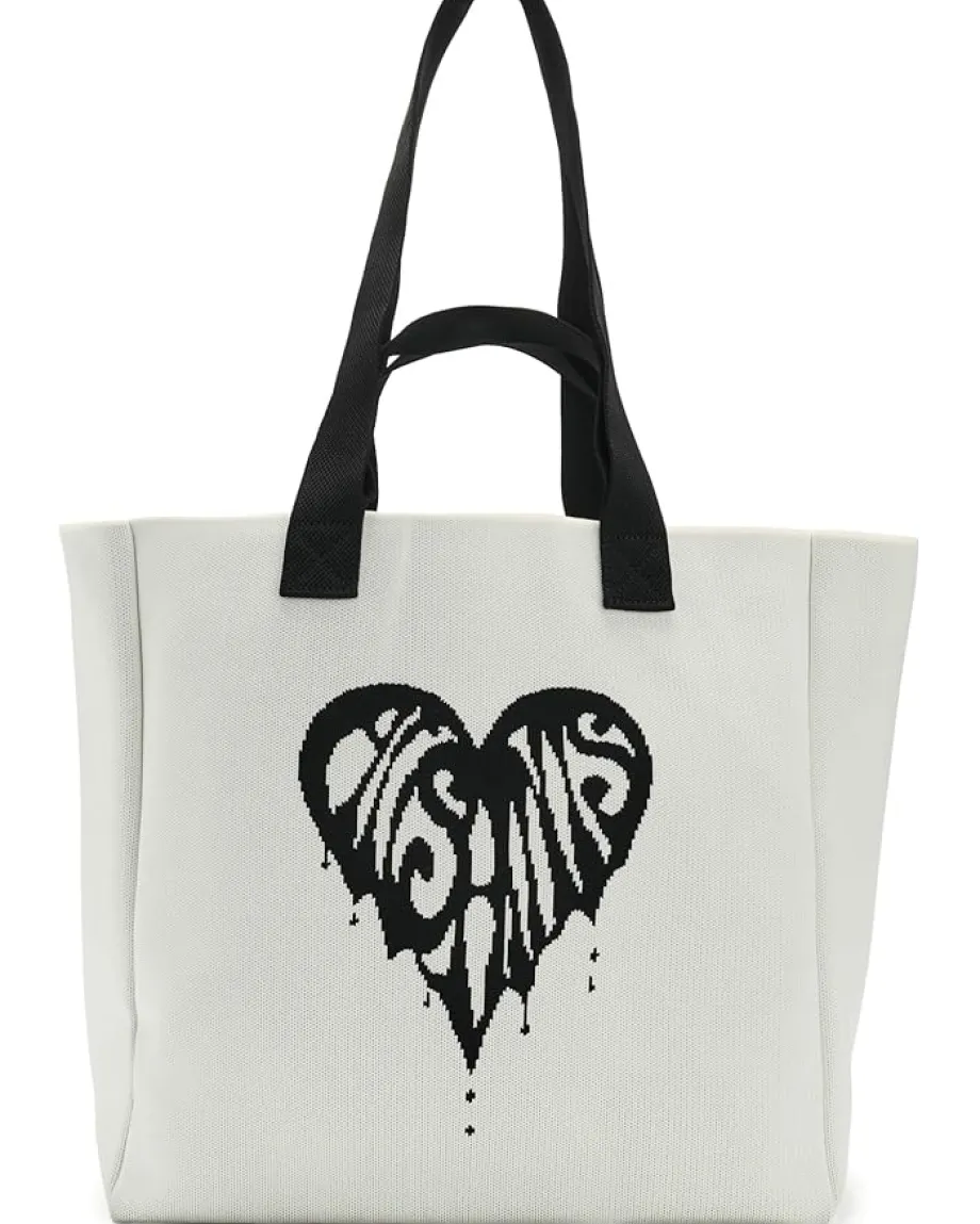 Women AllSaints Izzy Heart E/W Tote