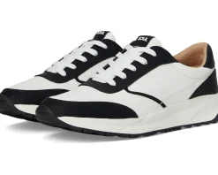 Naturalizer Jackson Oxfords Black/White Faux Leather Online