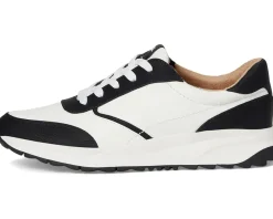 Naturalizer Jackson Oxfords Black/White Faux Leather Online