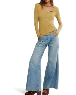 Free People Jamie Henley Dried Tobacco Clearance