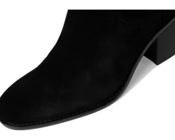 Cole Haan Janelle Chelsea Booties Black Suede Discount