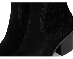 Cole Haan Janelle Chelsea Booties Black Suede Discount